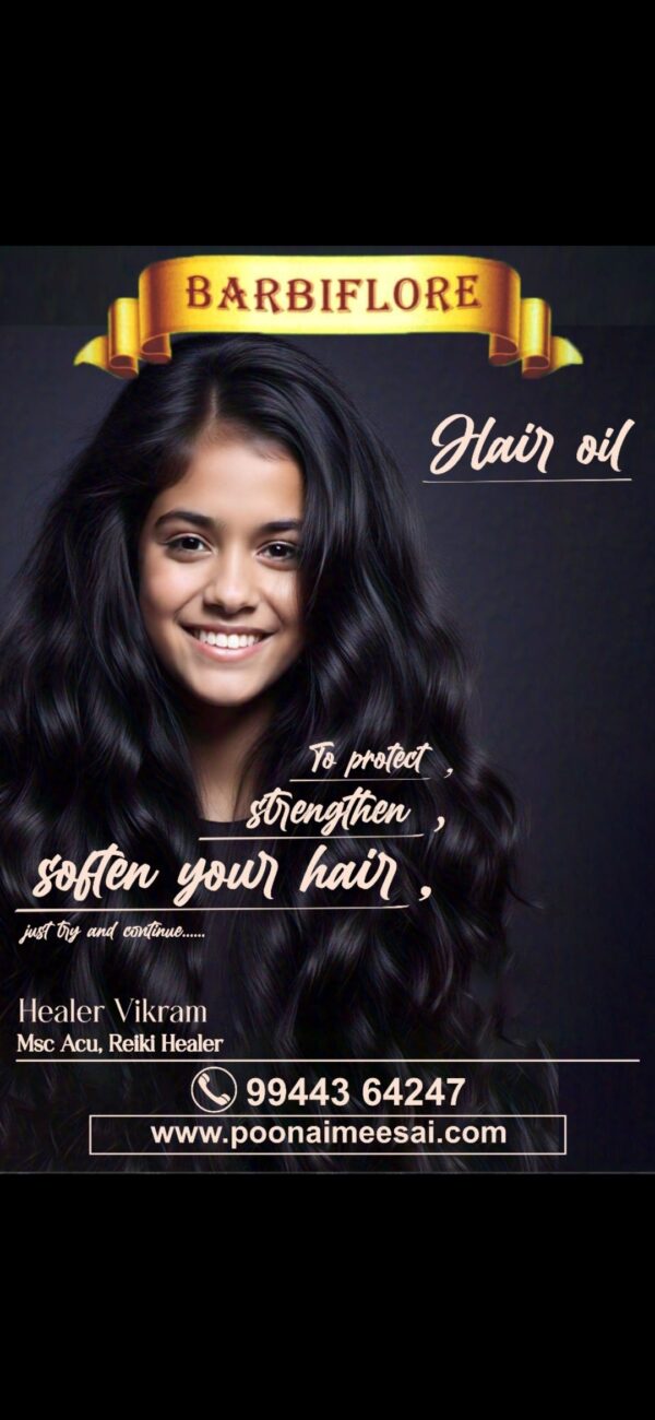 Barbiflore Herbs Electropathy Hair Oil - Image 4
