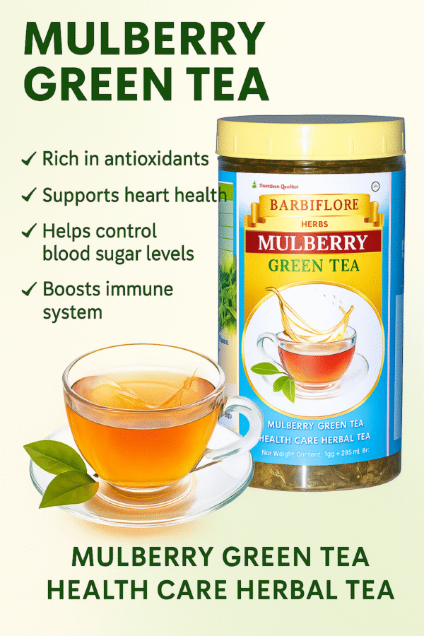 mulberry green tea – naturally refreshing wellness